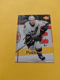 Brian Pothier Signed Washington Capitals Card