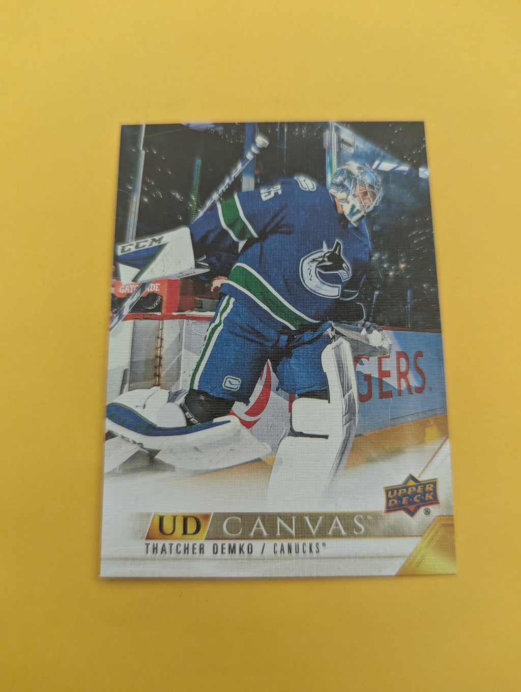 Thatcher Demko 22-23 Upper Deck UD Canvas Card