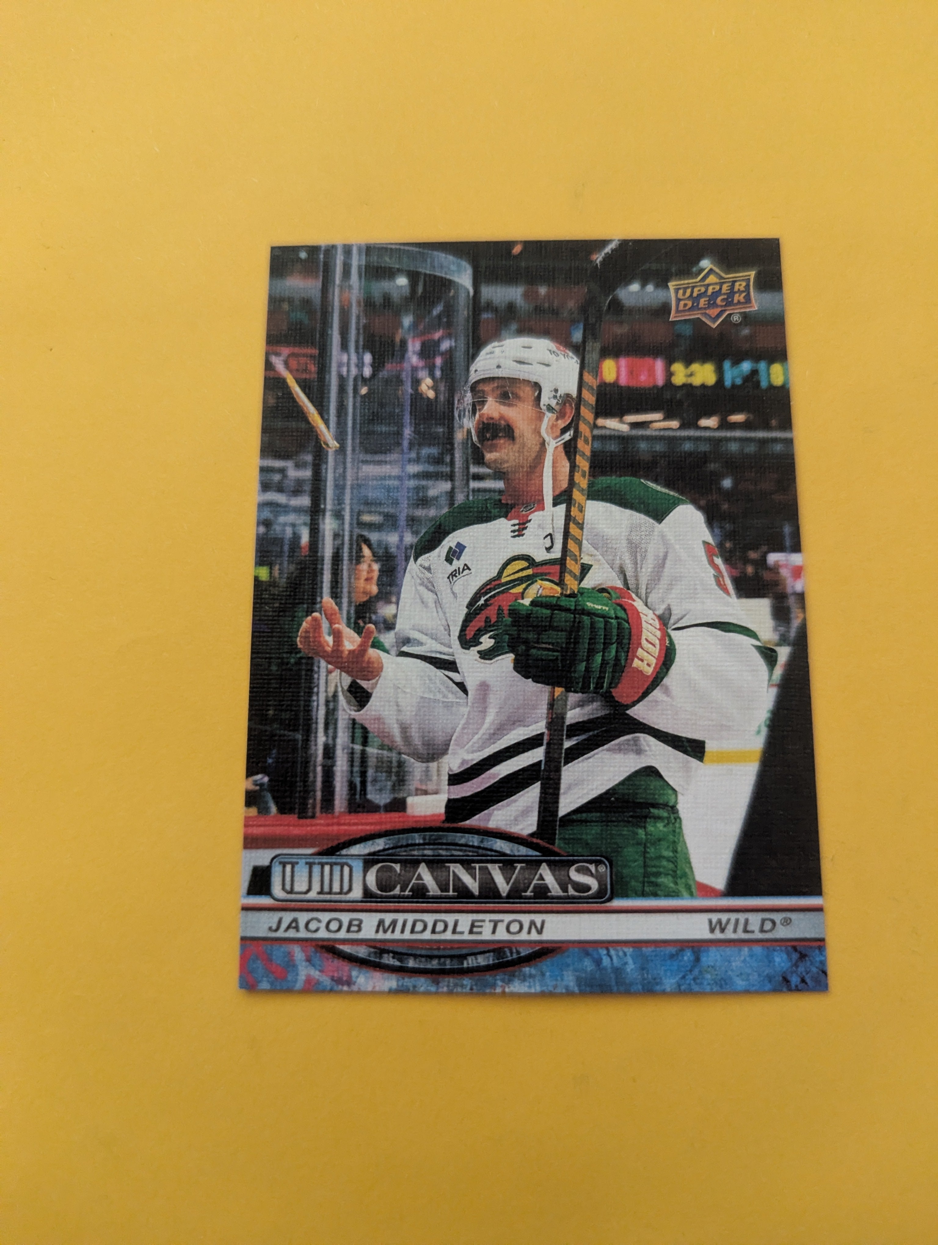 Jacob Middleton 25-26 Upper Deck UD Canvas Card