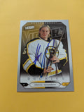 Hannu Toivonen Signed Boston Bruins Rookie Card
