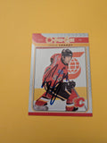 Craig Conroy Signed Calgary Flames Card B