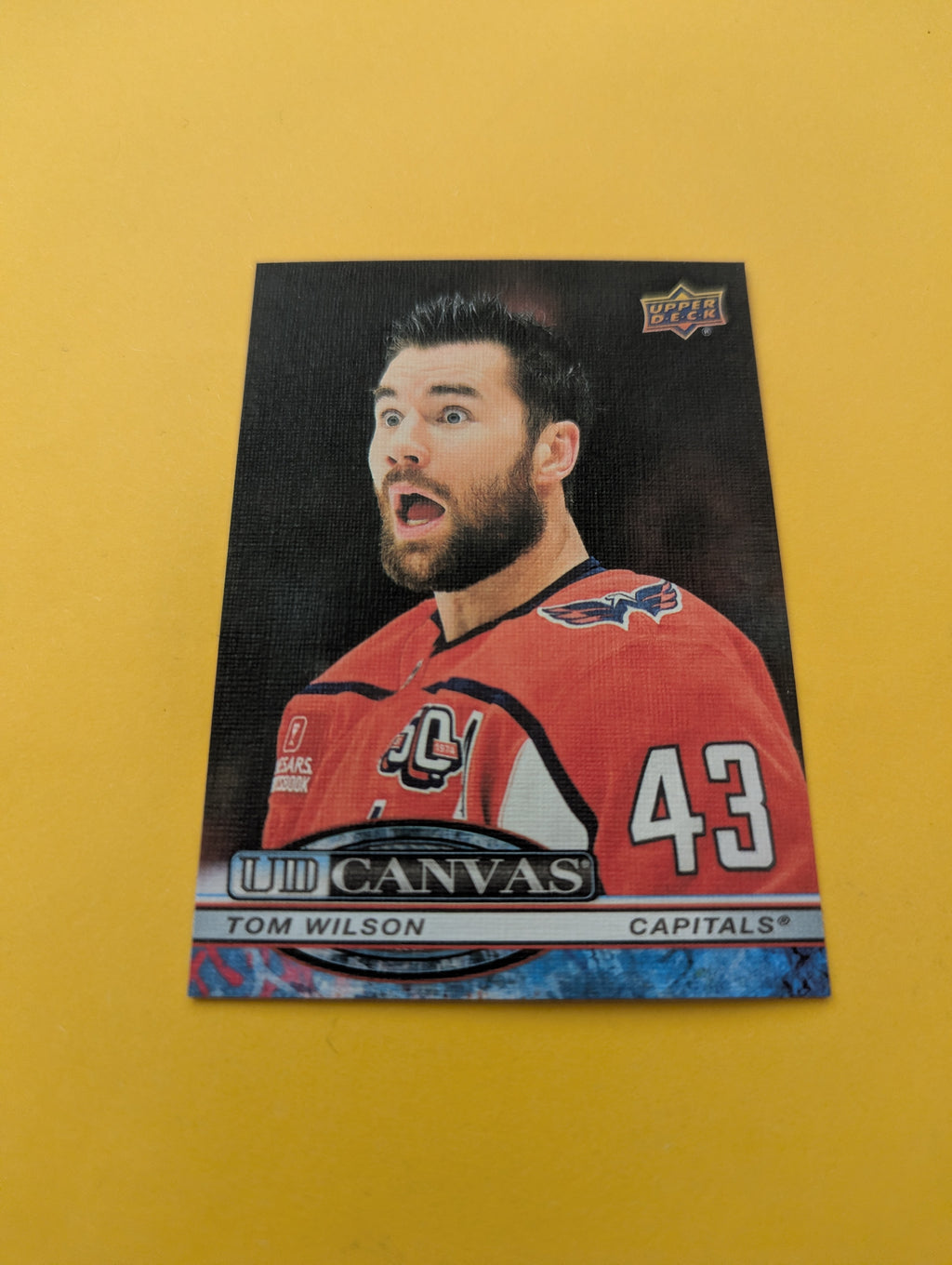 Tom Wilson 25-26 Upper Deck UD Canvas Card