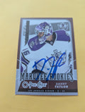 Danny Taylor Signed Los Angeles Kings Rookie Card