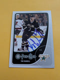 Tom Wandell Signed Dallas Stars Card B