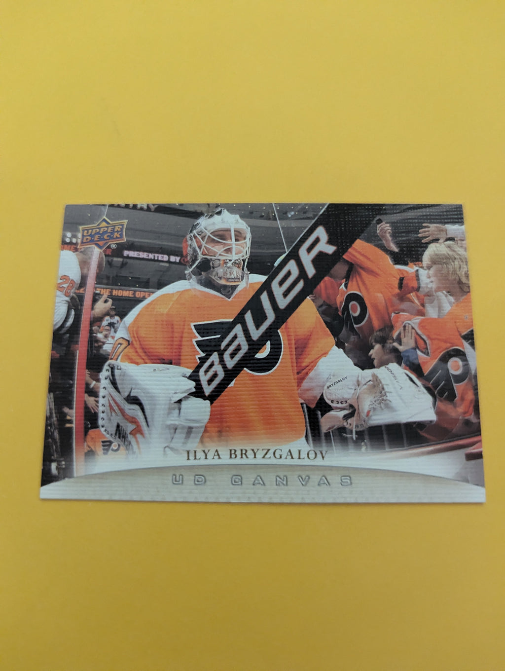Ilya Bryzgalov 11-12 Upper Deck UD Canvas Card