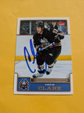 Chris Clark Signed Washington Capitals Card E