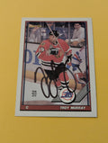 Troy Murray Signed Chicago Blackhawks Card