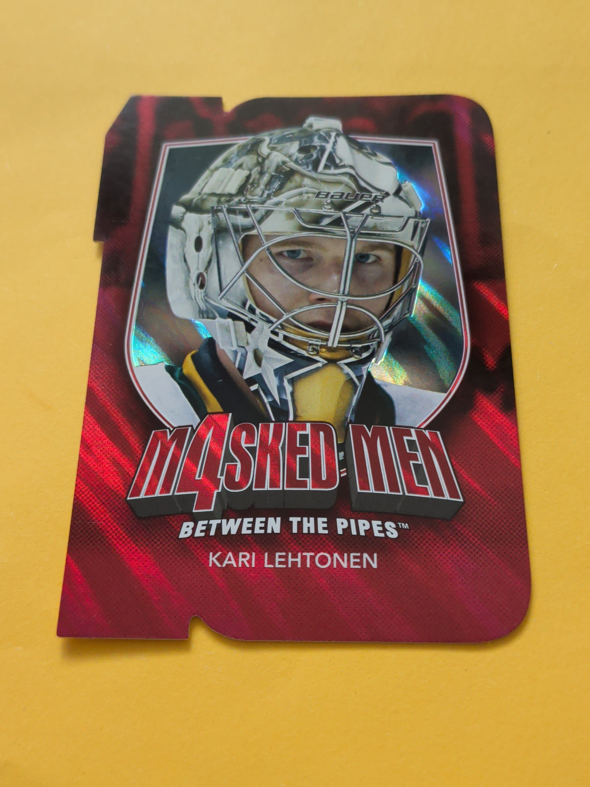 Kari Lehtonen 11-12 ITG Between The Pipes Masked Men Card