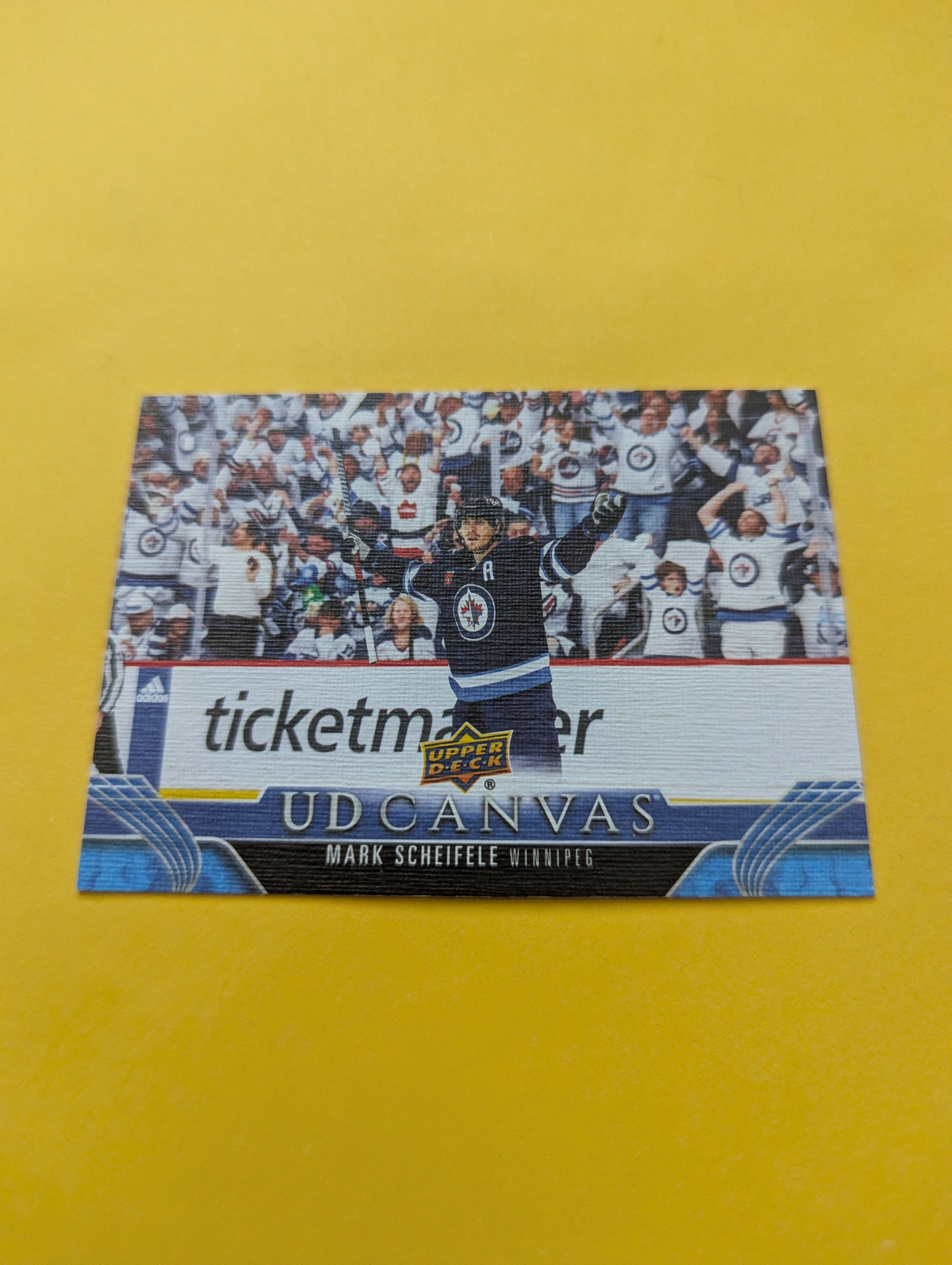 Mark Scheifele 23-24 Upper Deck UD Canvas Card