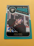 Brian Strait Signed Pittsburgh Penguins Rookie Card C