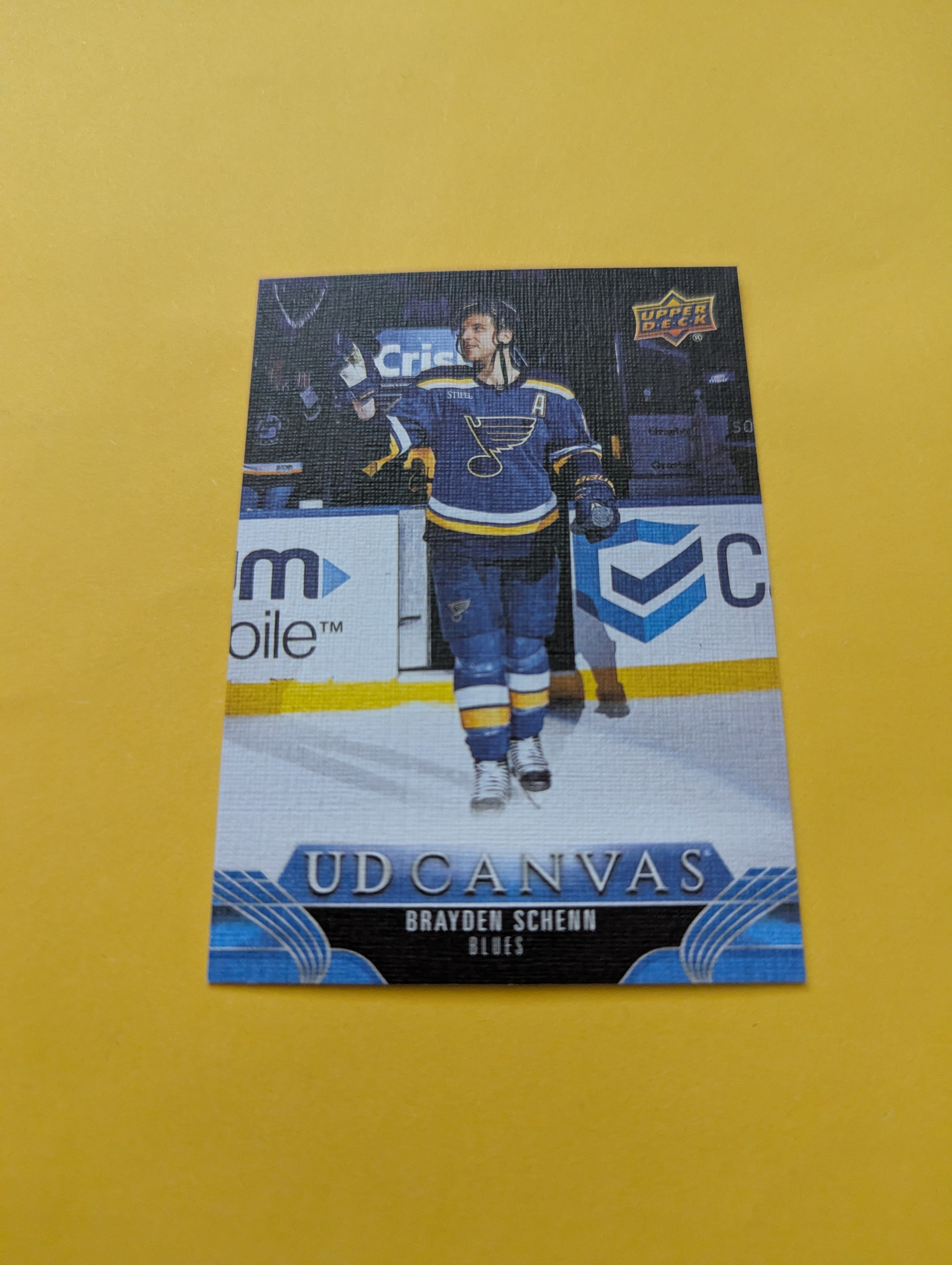 Brayden Schenn 23-24 Upper Deck UD Canvas Card