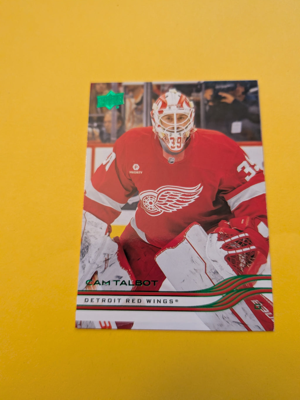 Cam Talbot 25-26 Upper Deck Green Holiday Card