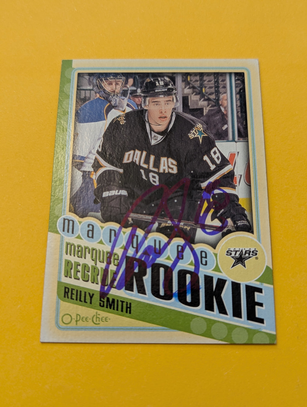 Reilly Smith Signed Dallas Stars Rookie Card