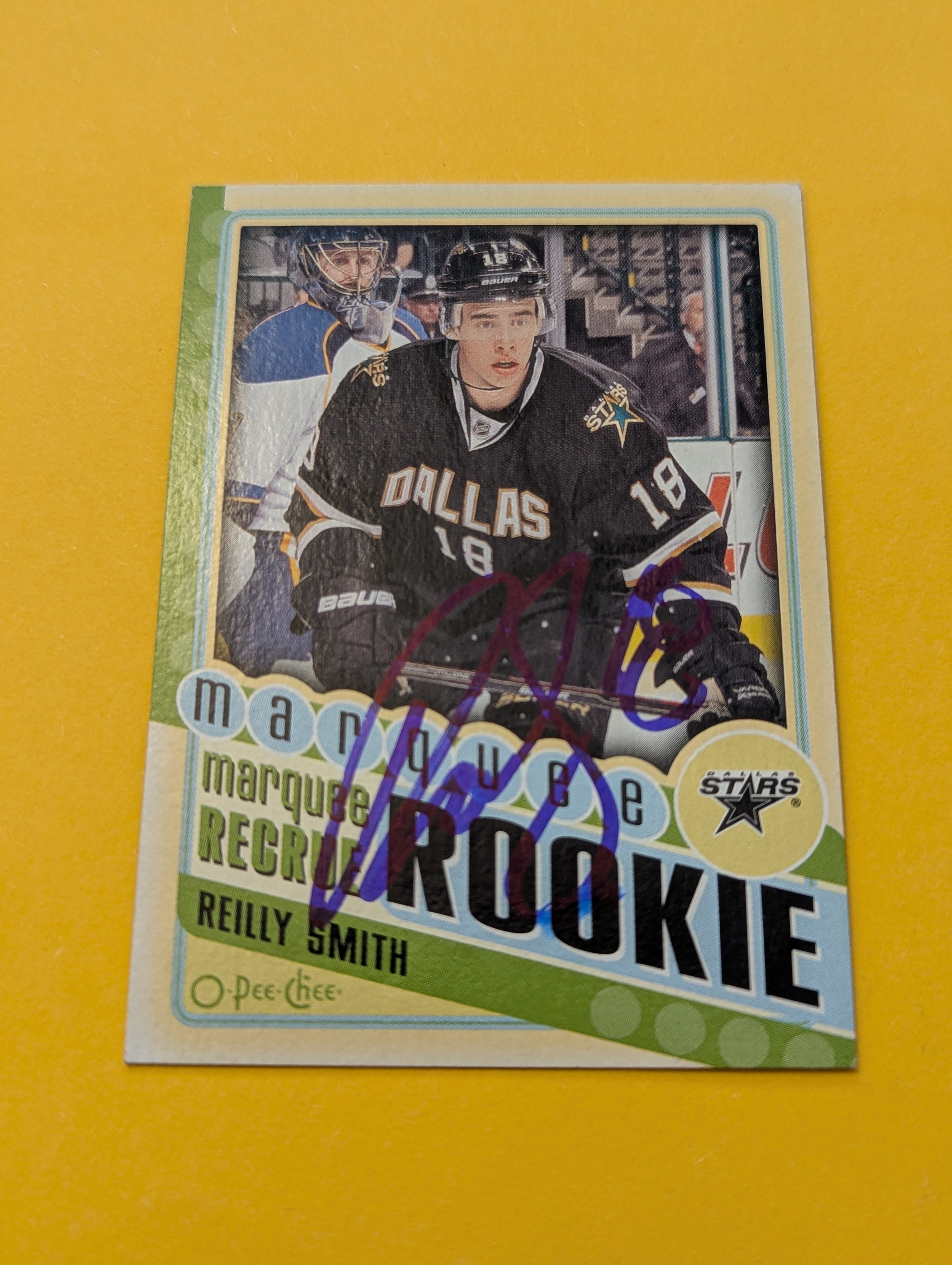 Reilly Smith Signed Dallas Stars Rookie Card