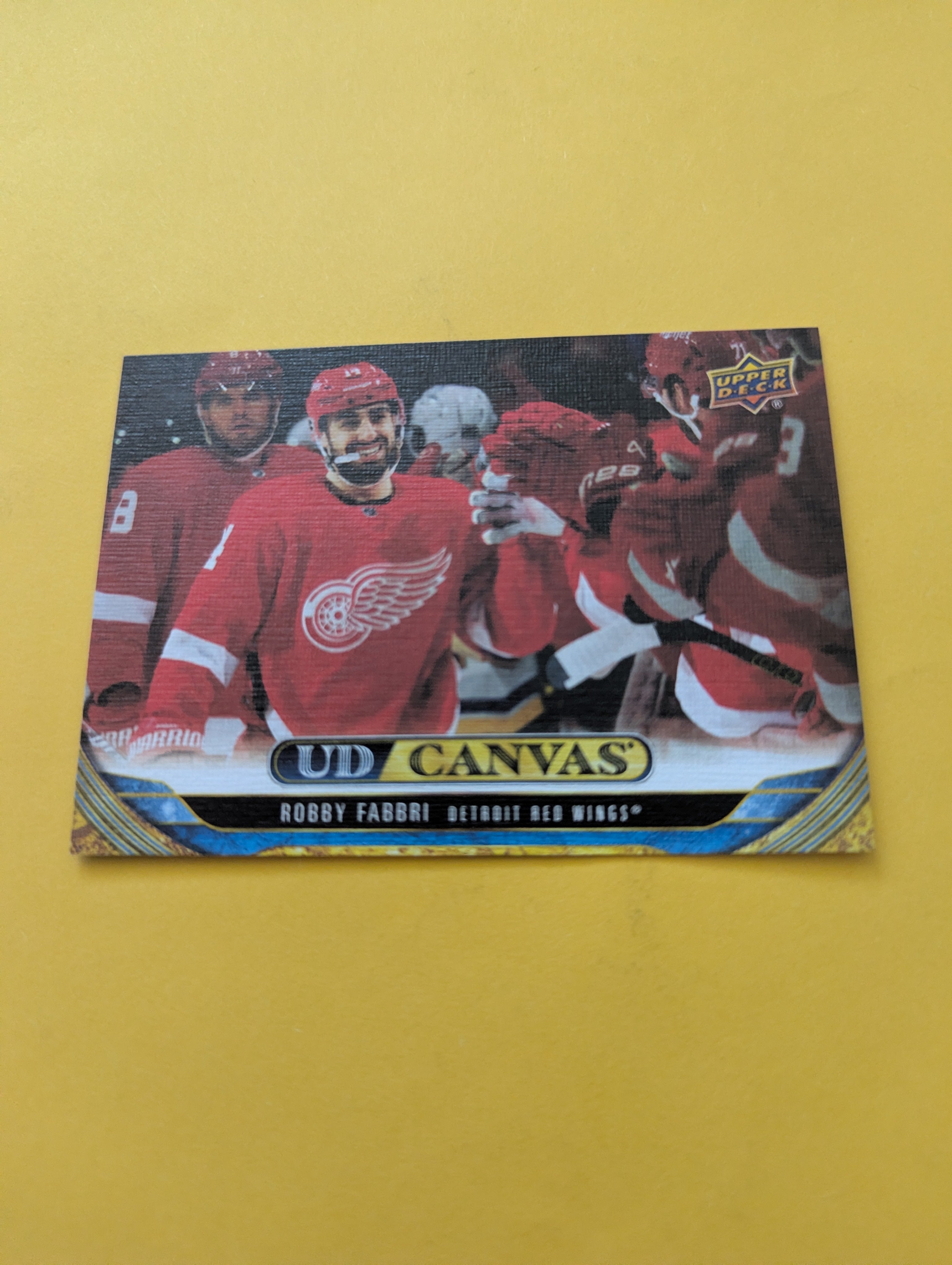 Robby Fabbri 24-25 Upper Deck UD Canvas Card