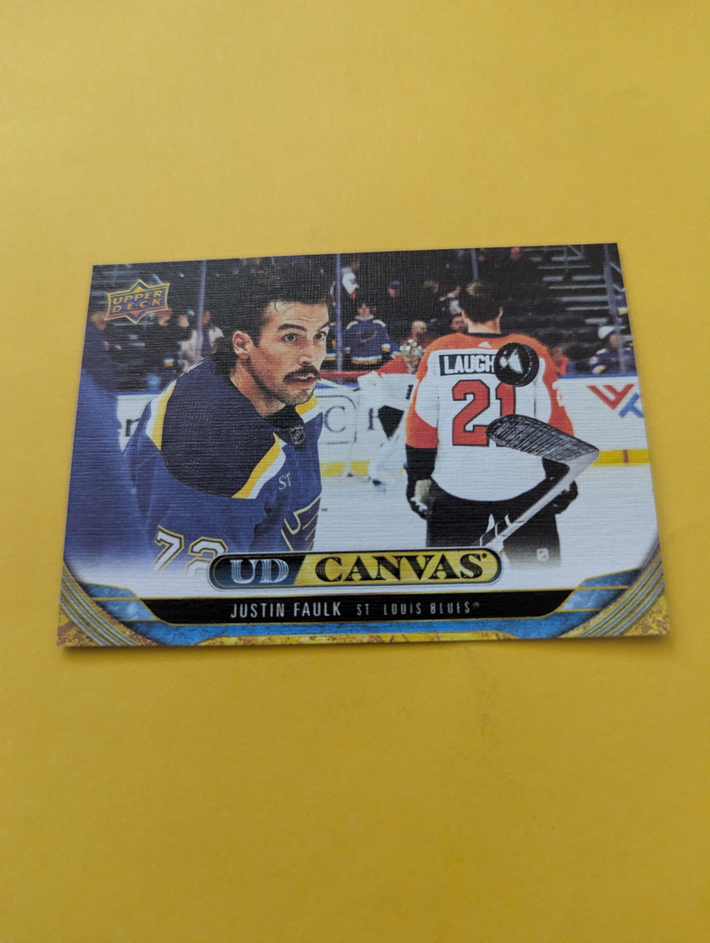 Justin Faulk 24-25 Upper Deck UD Canvas Card