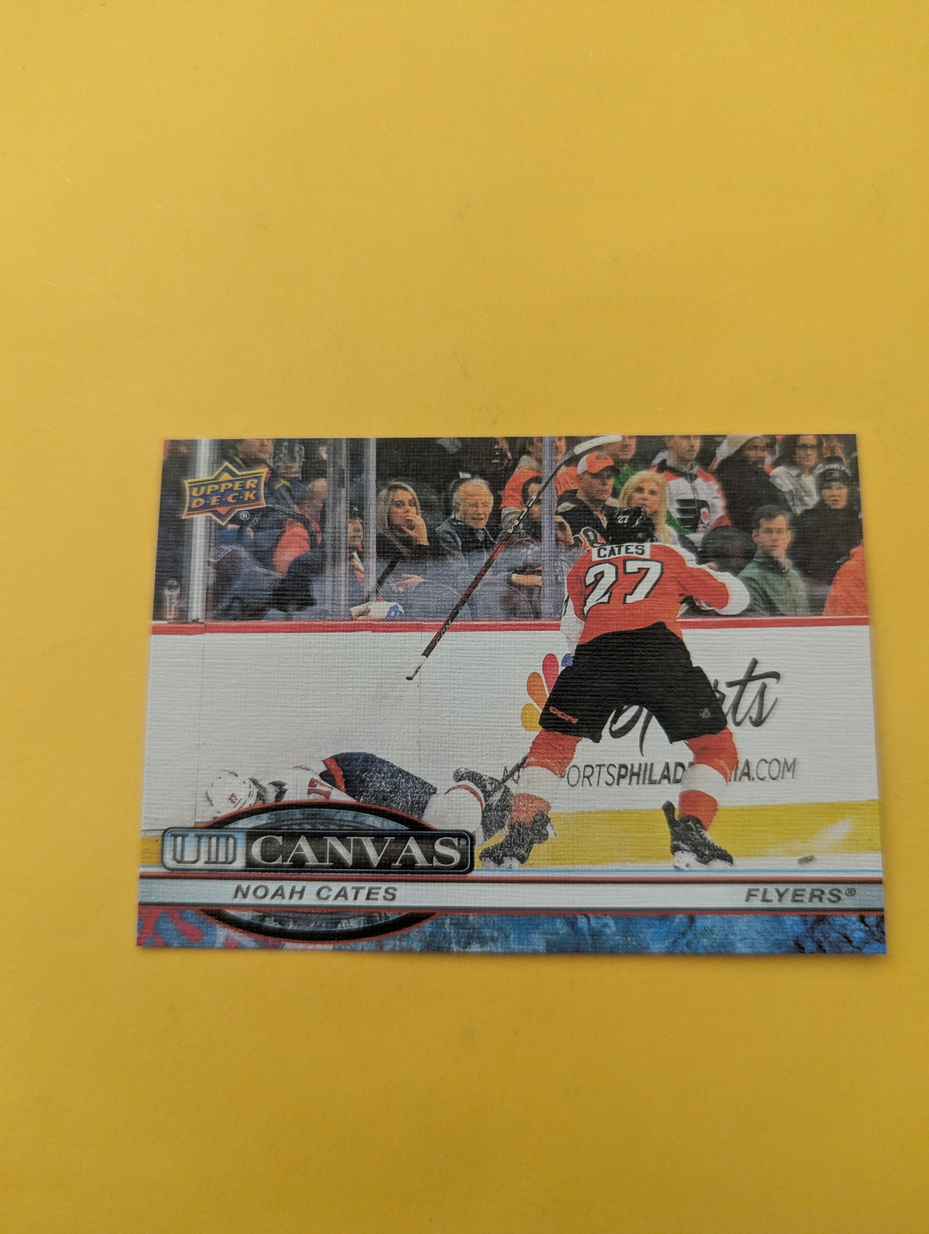 Noah Cates 25-26 Upper Deck UD Canvas Card