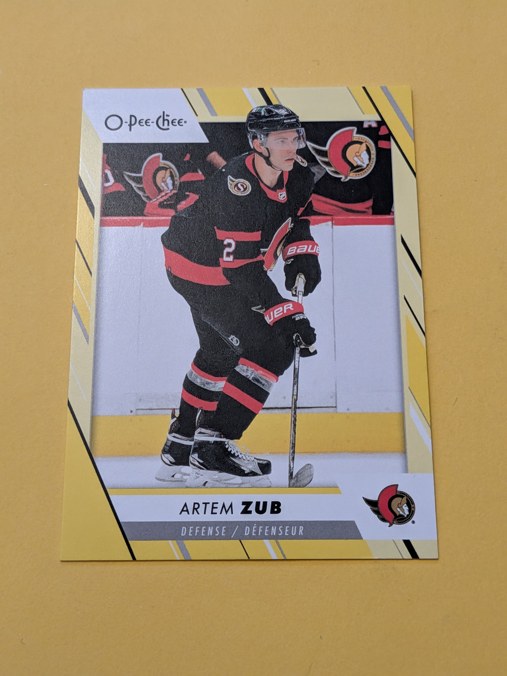 Artem Zub 23-24 OPC Yellow Card