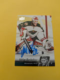 Niklas Backstrom Signed Minnesota Wild Card