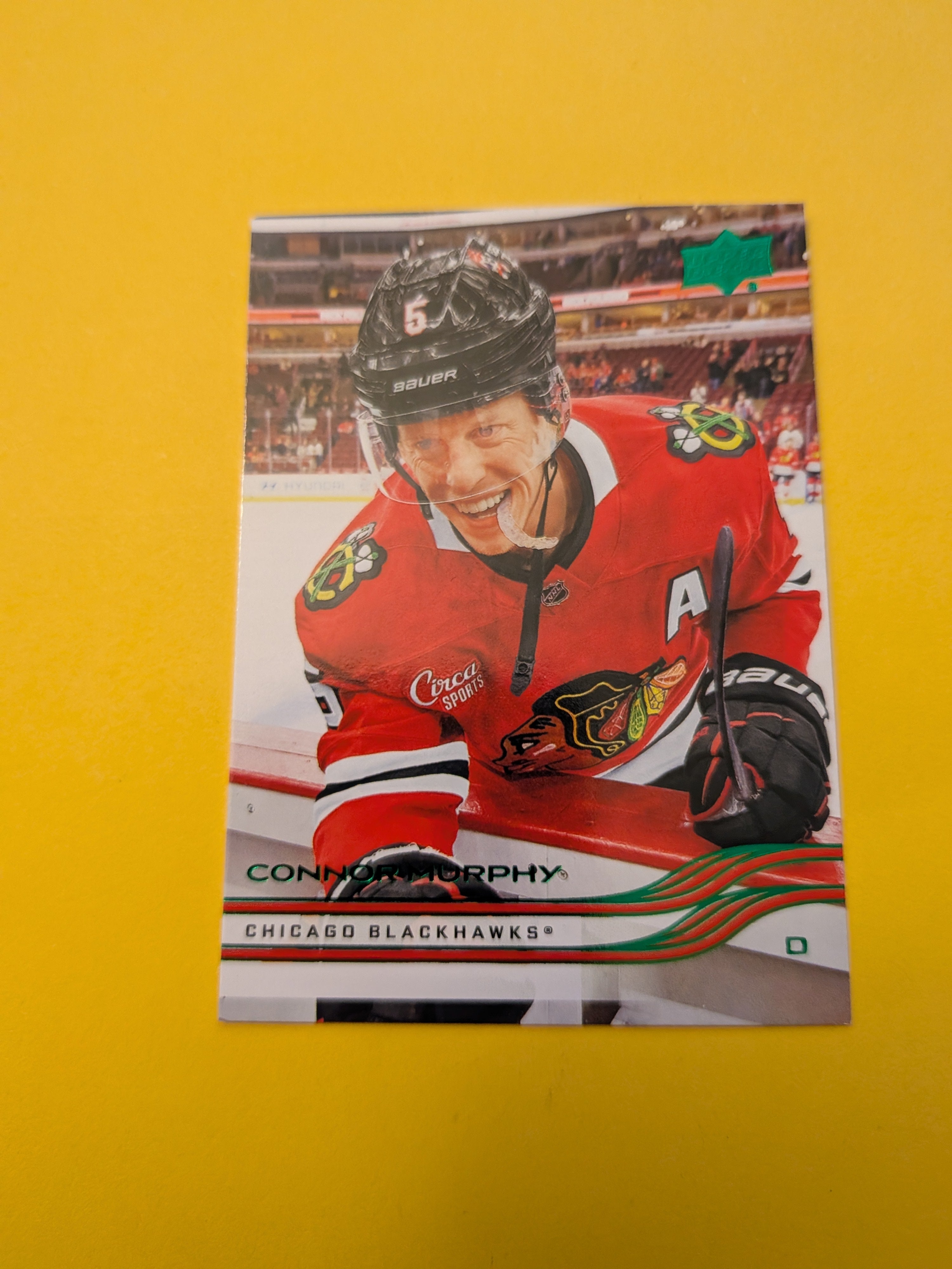 Connor Murphy 25-26 Upper Deck Green Holiday Card