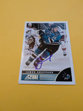 James Sheppard Signed San Jose Sharks Card A