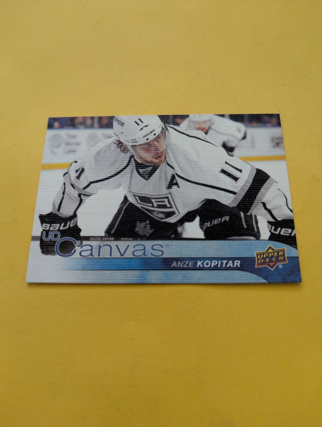 Anze Kopitar 16-17 Upper Deck UD Canvas Card