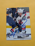 Dan Fritsche Signed Columbus Blue Jackets Rookie Card A