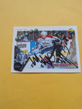 Mike Ridley Signed Washington Capitals Card G
