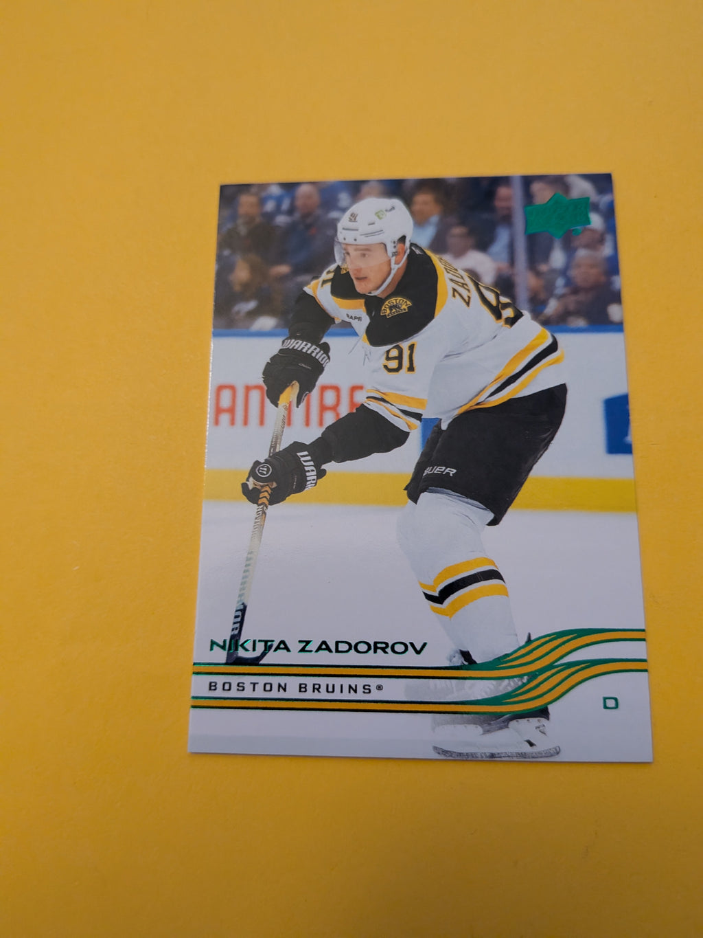 Nikita Zadorov 25-26 Upper Deck Green Holiday Card