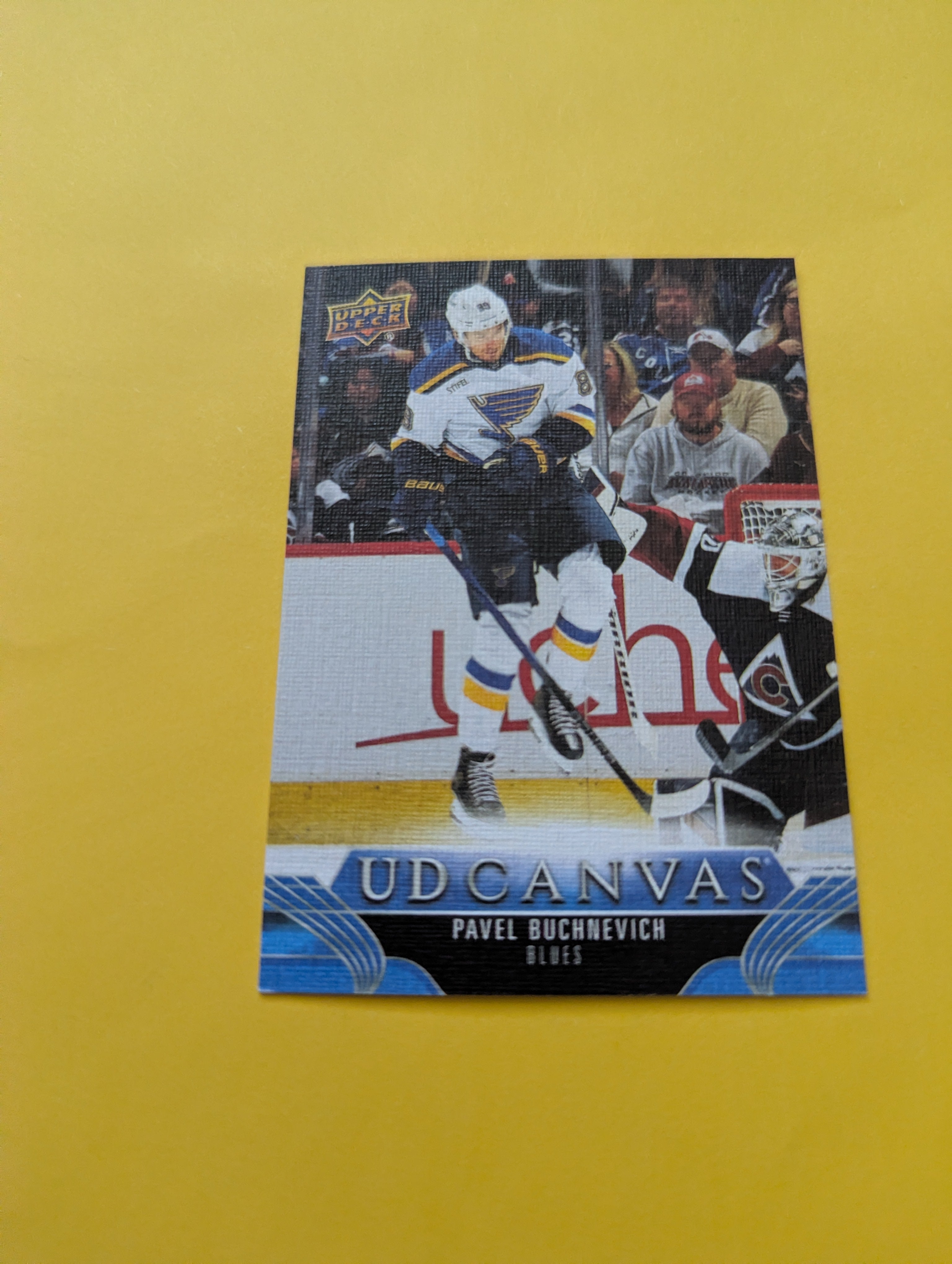 Pavel Buchnevich 23-24 Upper Deck UD Canvas Card
