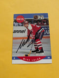 Mike Lalor Signed Washington Capitals Card A
