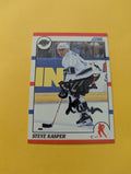 Steve Kasper Signed Los Angeles Kings Card