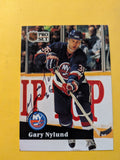 Gary Nylund Signed New York Islanders Card A