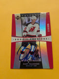Barry Tallackson Signed New Jersey Devils Rookie Card B