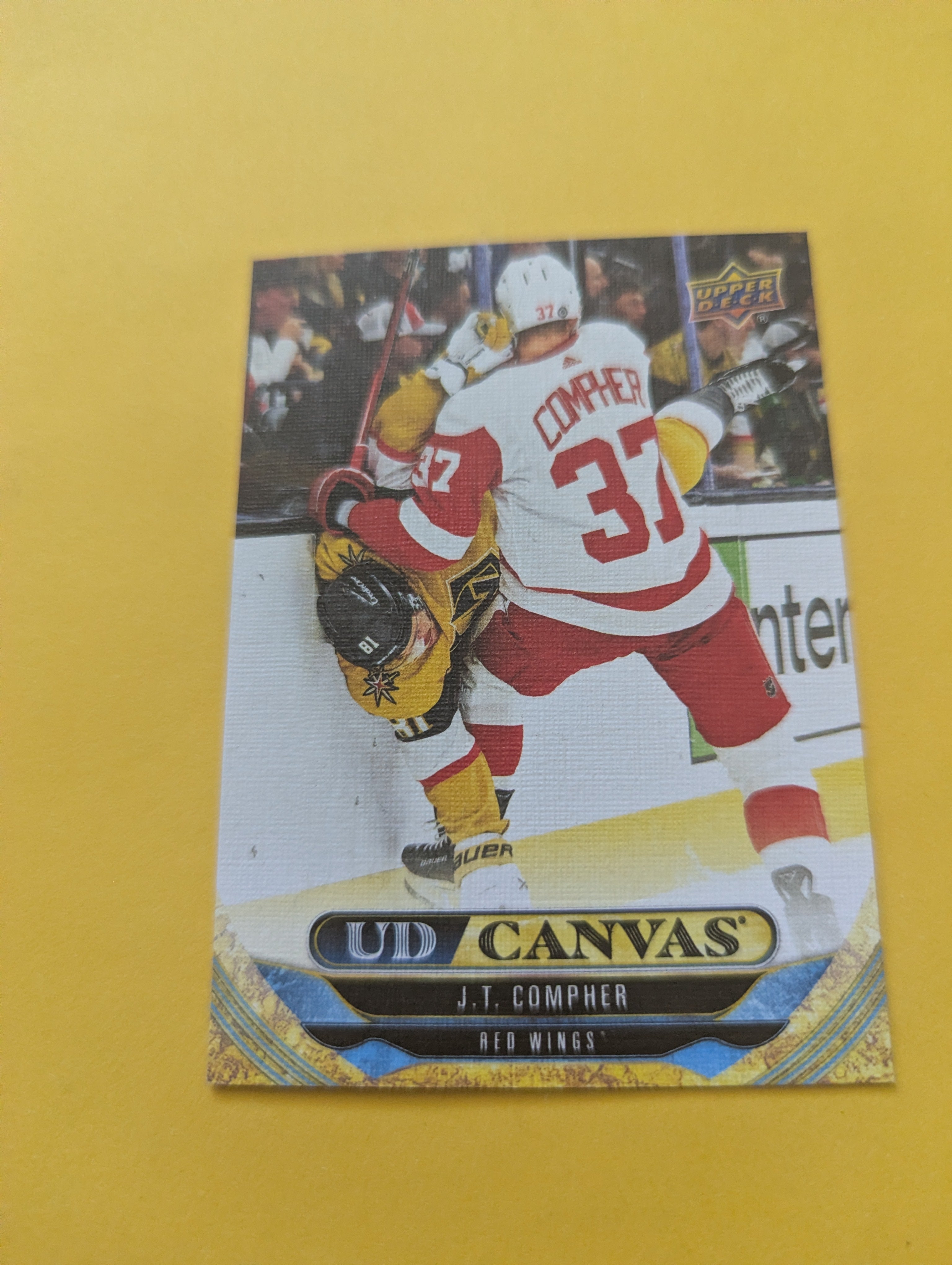 J.T. Compher 24-25 Upper Deck UD Canvas Card