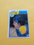 Guy Chouinard Signed St. Louis Blues Card A