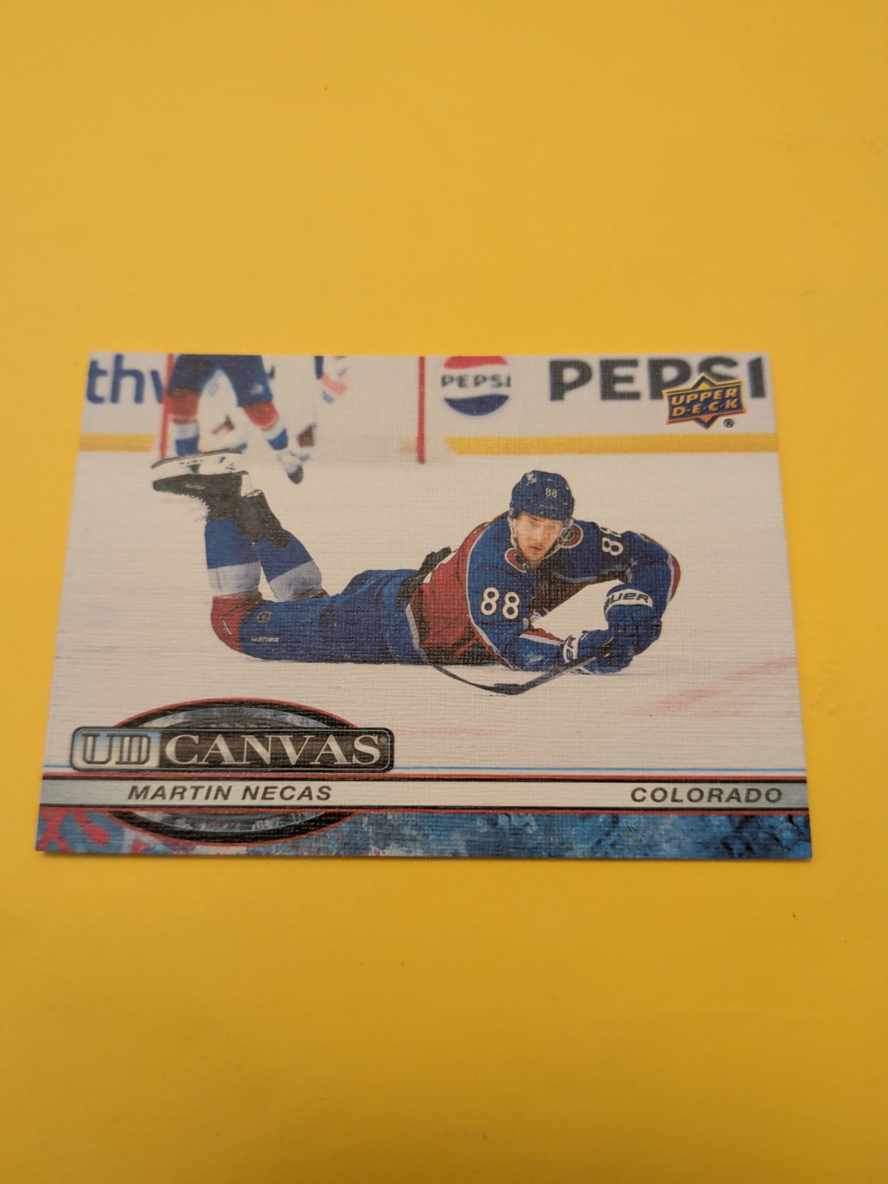 Martin Necas 25-26 Upper Deck UD Canvas Card