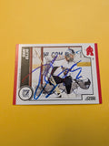 Dan Ellis Signed Nashville Predators Card C