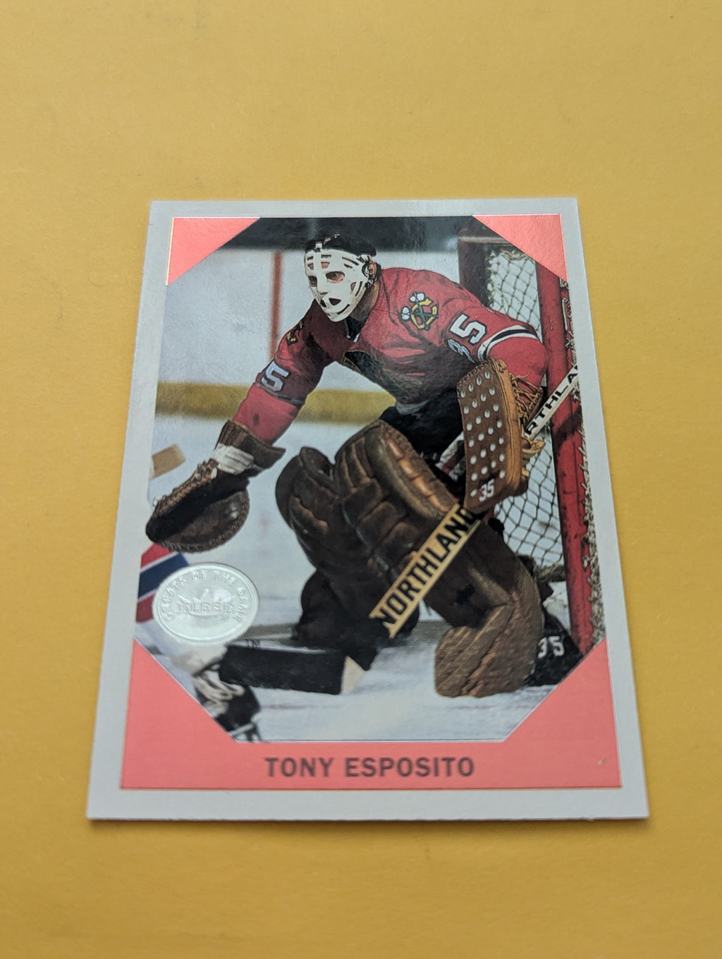 Tony Esposito 2001 Fleer Greats Of The Game Retrospective Card