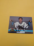 Kelly Kisio Signed San Jose Sharks Card B
