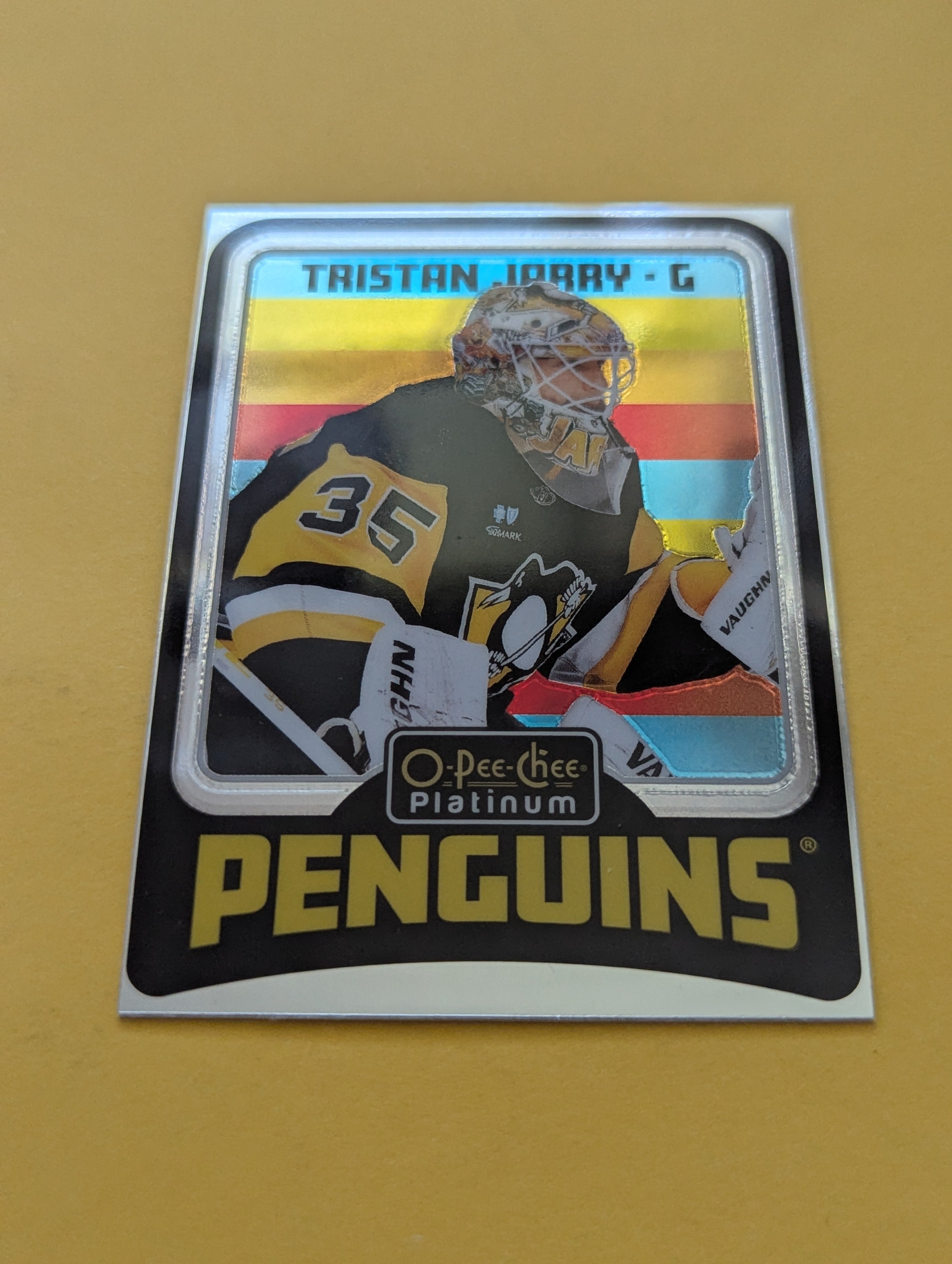 Tristan Jarry 24-25 OPC Platinum Retro Card
