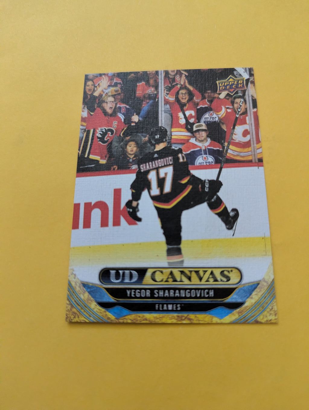 Yegor Sharangovich 24-25 Upper Deck UD Canvas Card