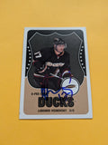 Lubomir Visnovsky Signed Anaheim Ducks Card C