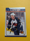 Ron Hainsey Signed Atlanta Thrashers Card B