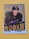 Matt Beleskey Signed Anaheim Ducks Rookie Card C