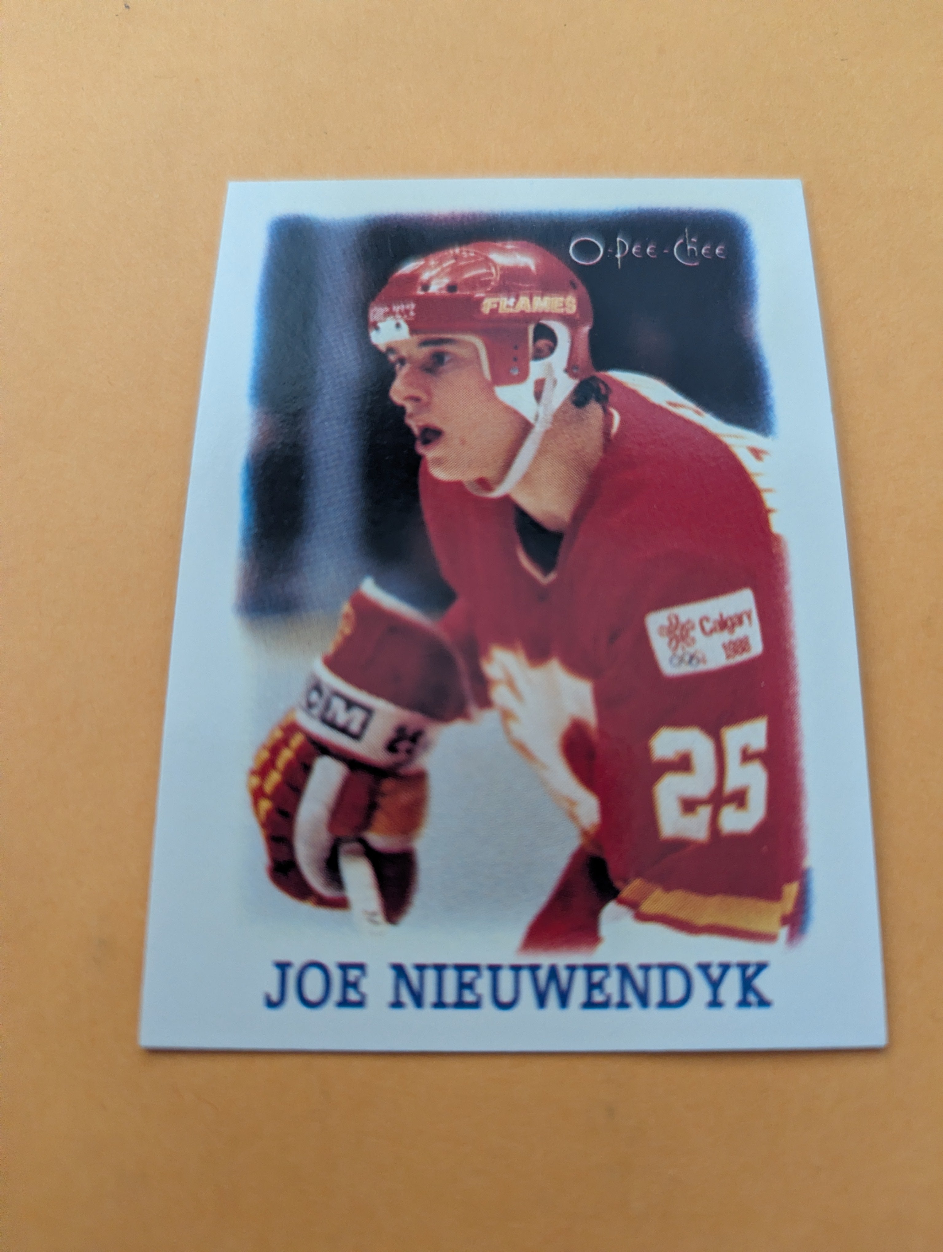 Joe Nieuwendyk 88-89 OPC Mini Card