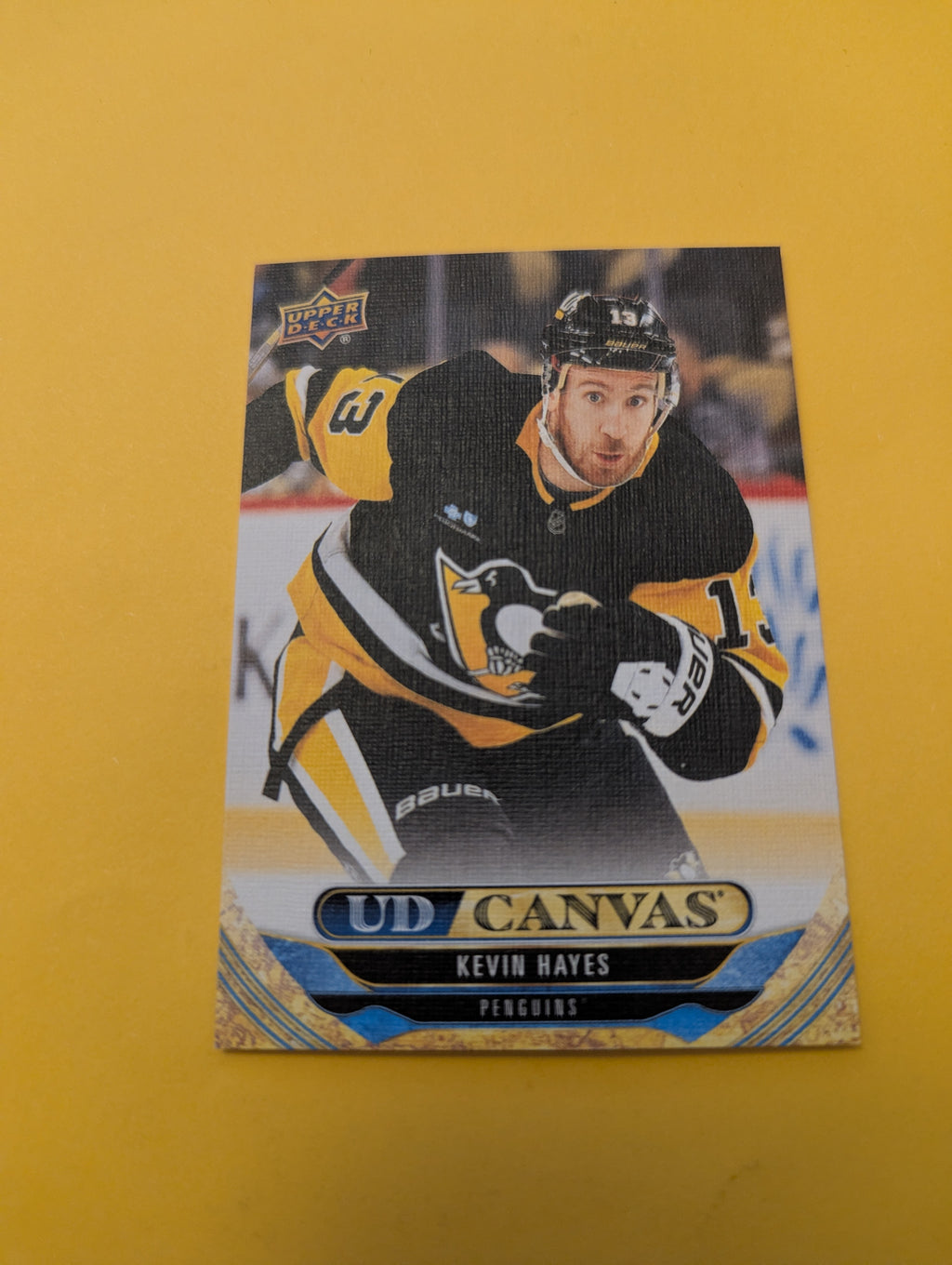 Kevin Hayes 24-25 Upper Deck UD Canvas Card