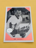 Gordie Howe 2001 Fleer Greats Of The Game Retrospective Card
