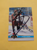 Randy Wood Signed New York Islanders Card F