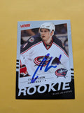 Clay Wilson Signed Columbus Blue Jackets Rookie Card B